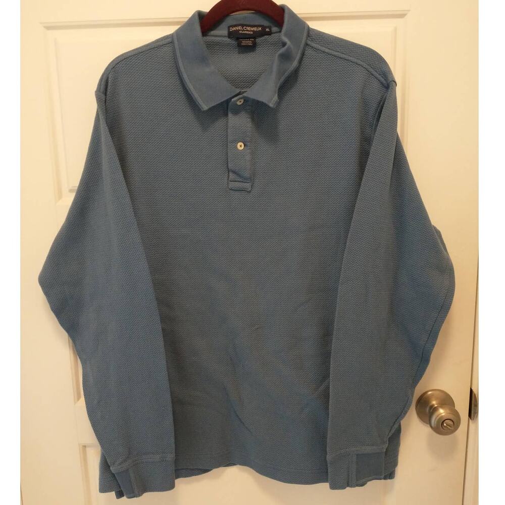 Men's Daniel Cremieux Pullover. XL. Blue.